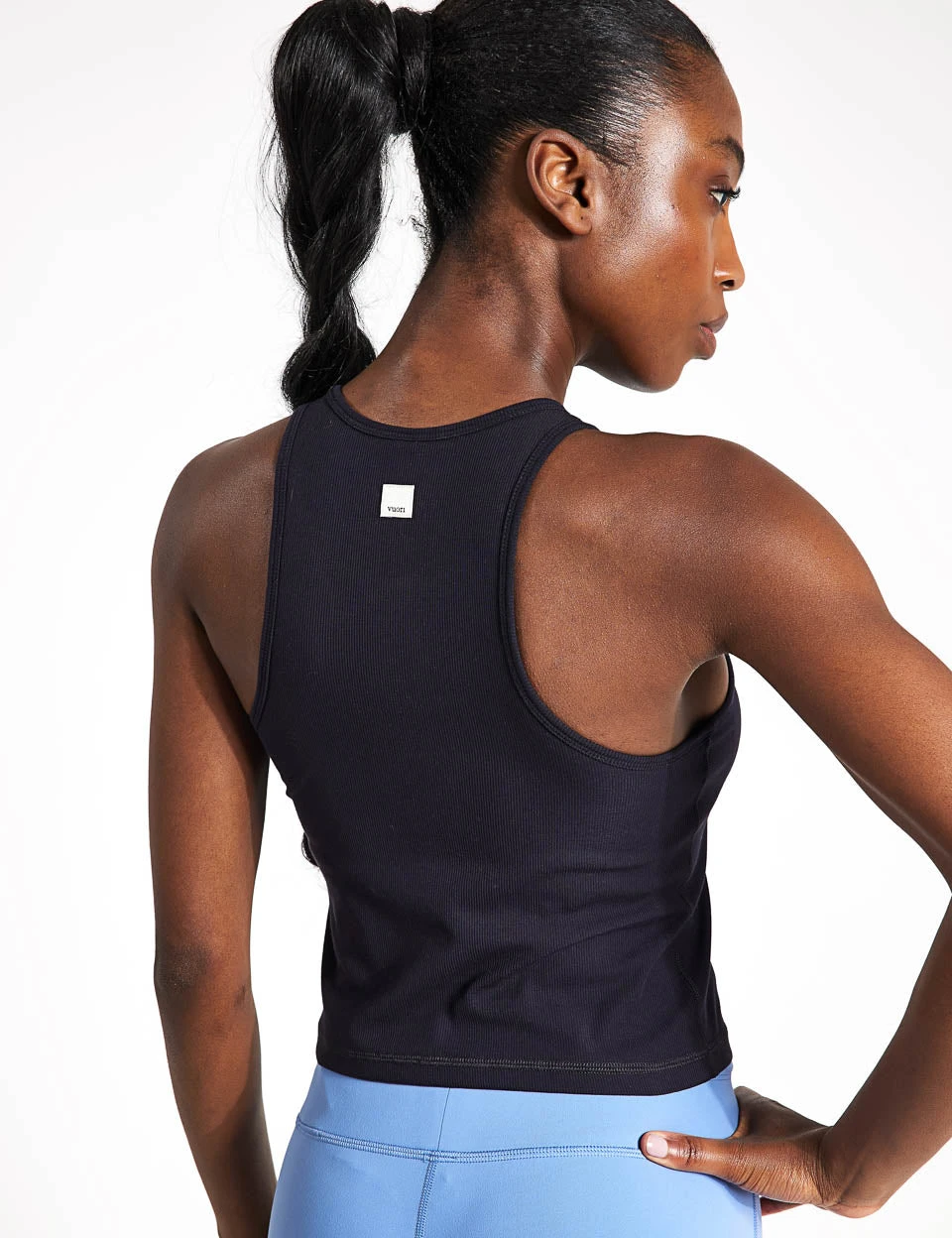 Vuori Pose Plyo Tank - Black 2 Vuori Pose Plyo Tank - Black - Image 2