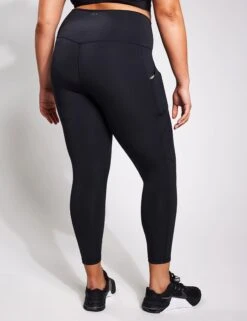 Kickstart Pocket 7/8 Legging - Black -Elevate Fitwear Sales Store YMO 7 8 Pocket leggings BLACK 0148
