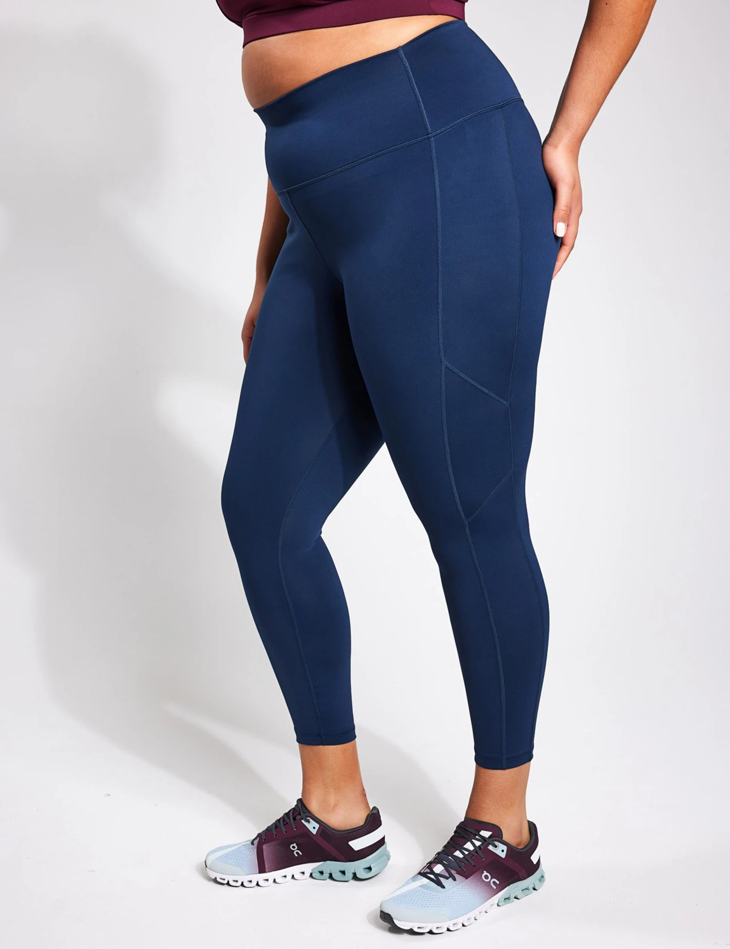 Kickstart Pocket 7/8 Legging - Navy 3 Kickstart Pocket 7/8 Legging - Navy - Image 3