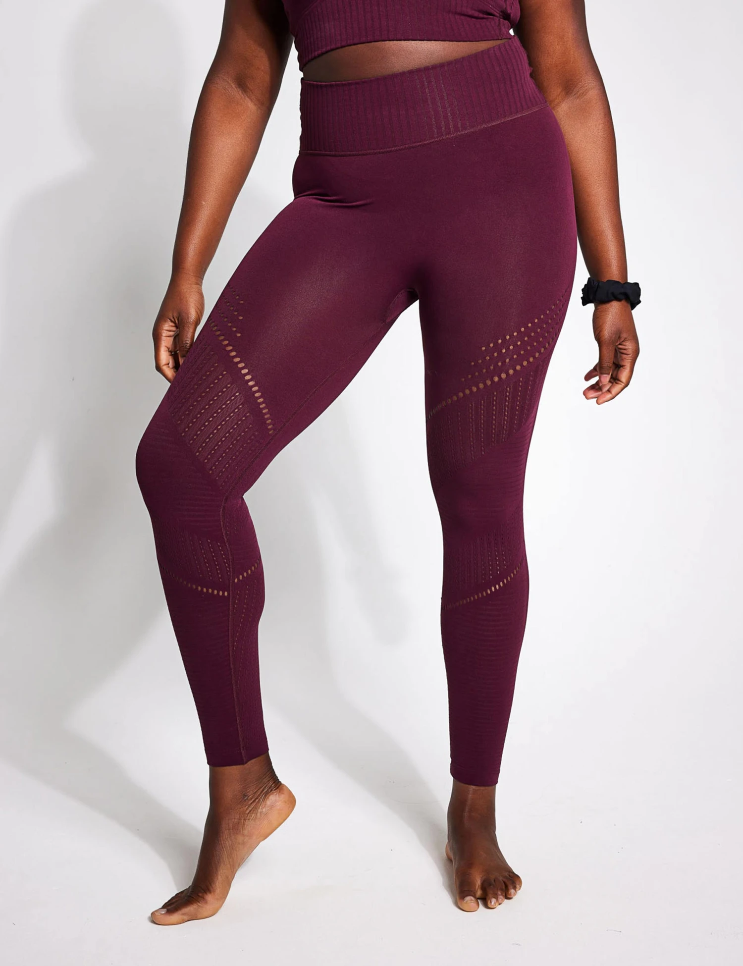Full Circle Seamless Legging - Fig 4 Full Circle Seamless Legging - Fig - Image 4