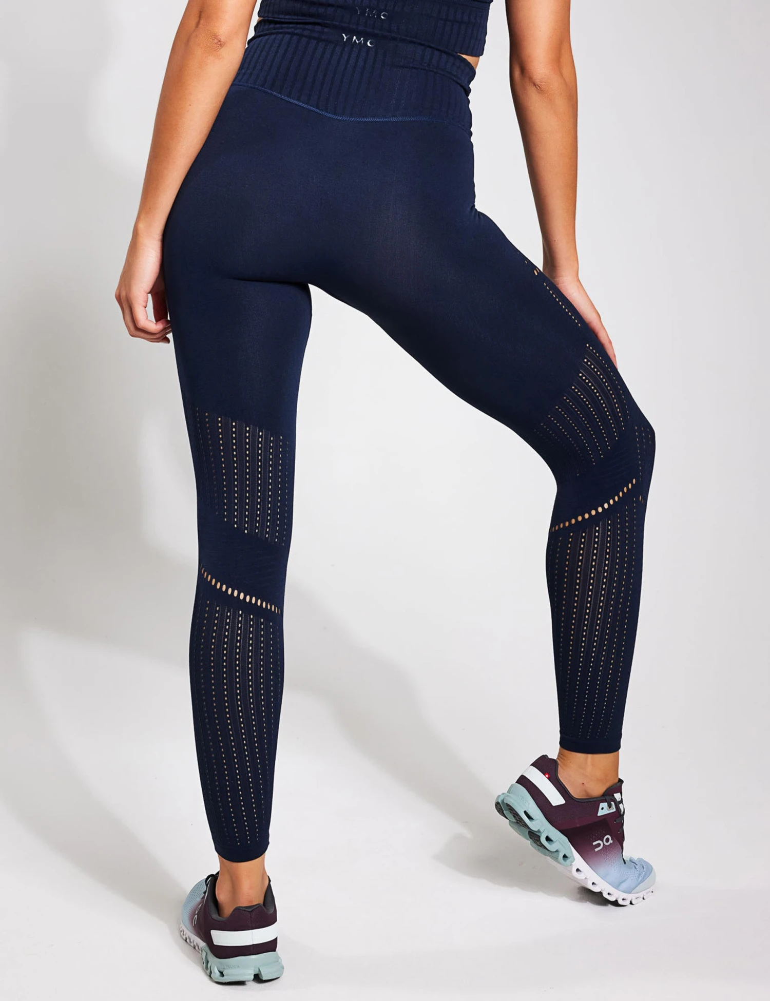 Full Circle Seamless Legging - Navy 7 Full Circle Seamless Legging - Navy - Image 7