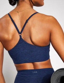 SoftLuxe Bra - Light Navy -Elevate Fitwear Sales Store YMO SoftLuxe Bra YMOBRA15 LIGHT NAVY 0028