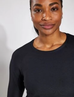 Tempo Performance Longsleeve - Black -Elevate Fitwear Sales Store YMO Tempo Performance Longsleeve YMOMID22 BLACK 0029