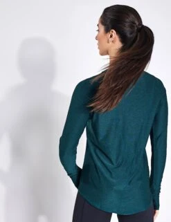 Tempo Performance Longsleeve - Rainforest -Elevate Fitwear Sales Store YMO Tempo Performance Longsleeve YMOMID22 RAINFOREST 0023