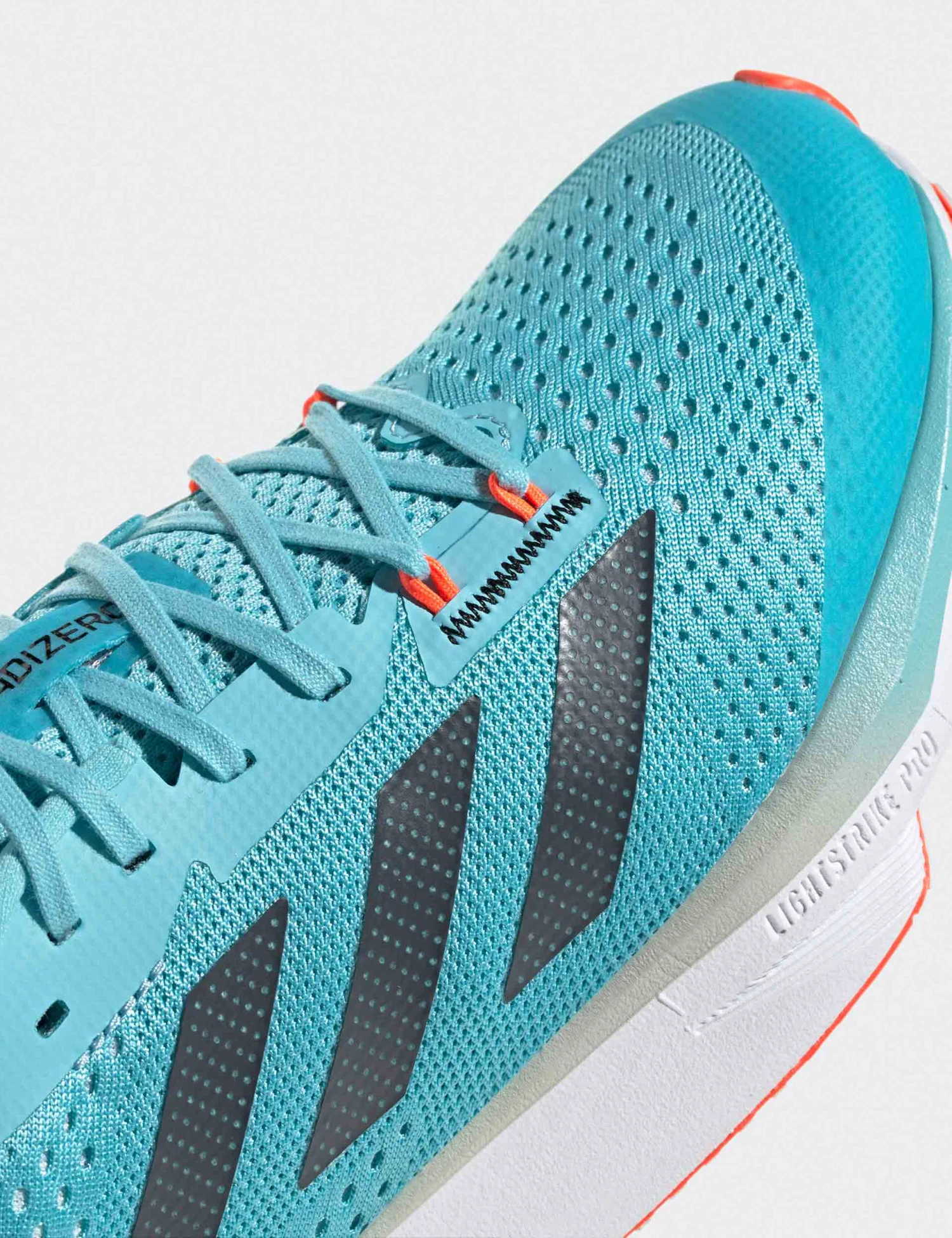 ADIDAS Adizero SL Shoes - Light Aqua/Carbon/Solar Red 5 ADIDAS Adizero SL Shoes - Light Aqua/Carbon/Solar Red - Image 5