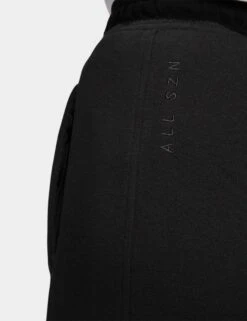 ADIDAS ALL SZN Fleece Wide Joggers - Black -Elevate Fitwear Sales Store adidas all szn fleece wide joggers black ht3302 5