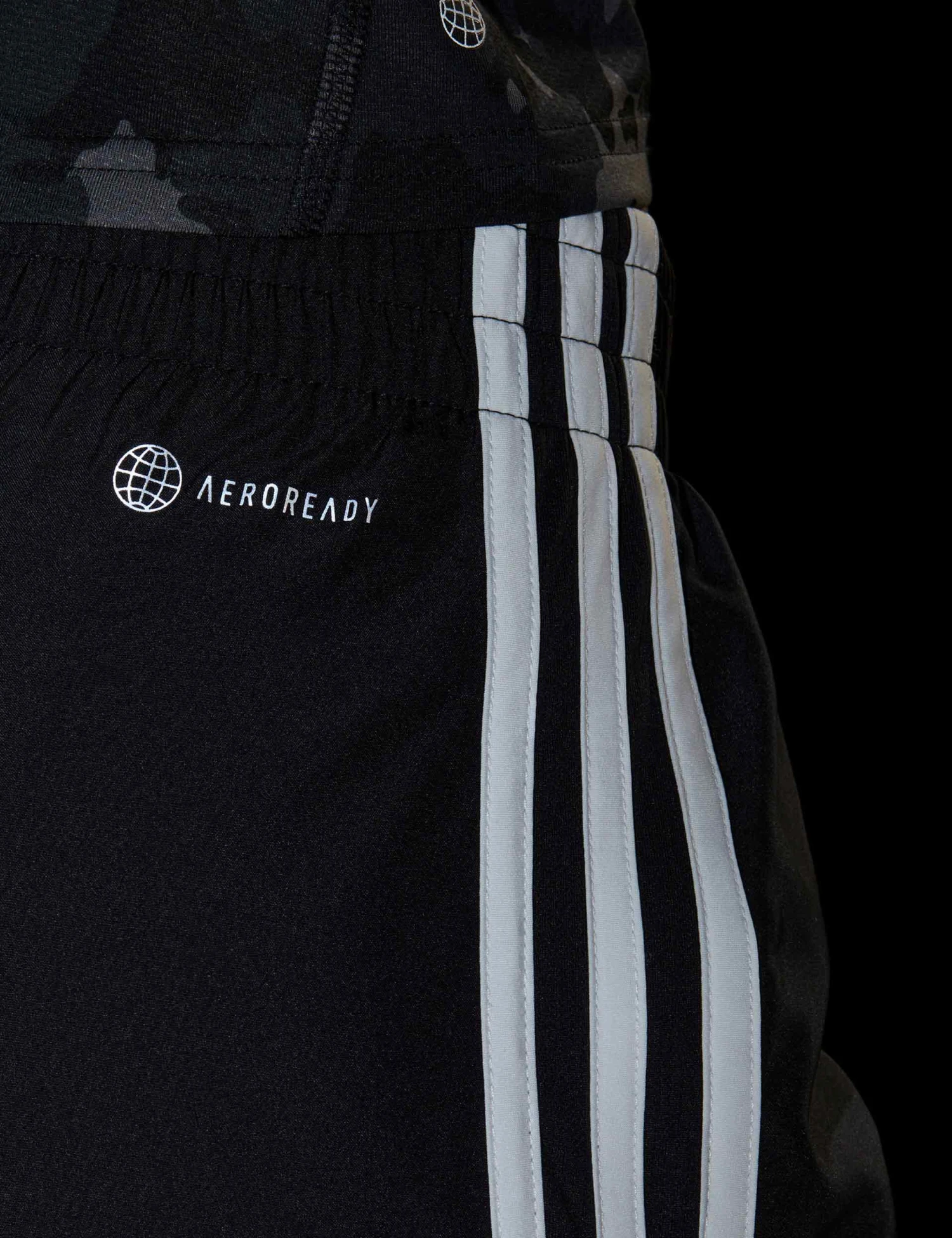 ADIDAS Marathon 20 Running Shorts - Black/White 4 ADIDAS Marathon 20 Running Shorts - Black/White - Image 4