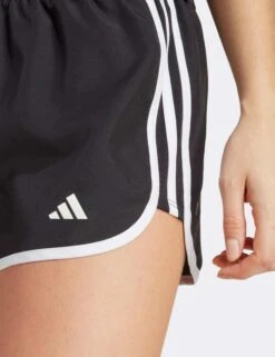 ADIDAS Marathon 20 Running Shorts - Black/White 6 ADIDAS Marathon 20 Running Shorts - Black/White -Elevate Fitwear Sales Store adidas marathon 20 running shorts black white ic5184 6