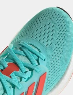 ADIDAS Pureboost 23 Shoes - Flash Aqua/Bright Red/Crystal White -Elevate Fitwear Sales Store adidas pureboost 23 shoes aqua red white if2389 8