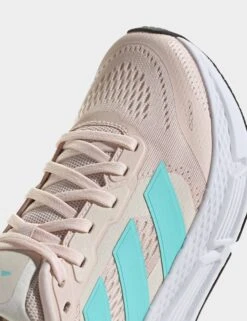 ADIDAS Questar Shoes - Wonder Quartz/Flash Aqua/Wonder White -Elevate Fitwear Sales Store adidas questar shoes quartz aqua white if2243 2