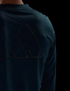 ADIDAS Run Icons Running Long-Sleeve Top - Arctic Night -Elevate Fitwear Sales Store adidas run icons running long sleeve top arctic HY6955 3