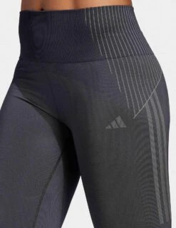 ADIDAS Seamless Branded 7/8 Leggings - Black -Elevate Fitwear Sales Store adidas seamless branded 7 8 leggings black IA7165 7