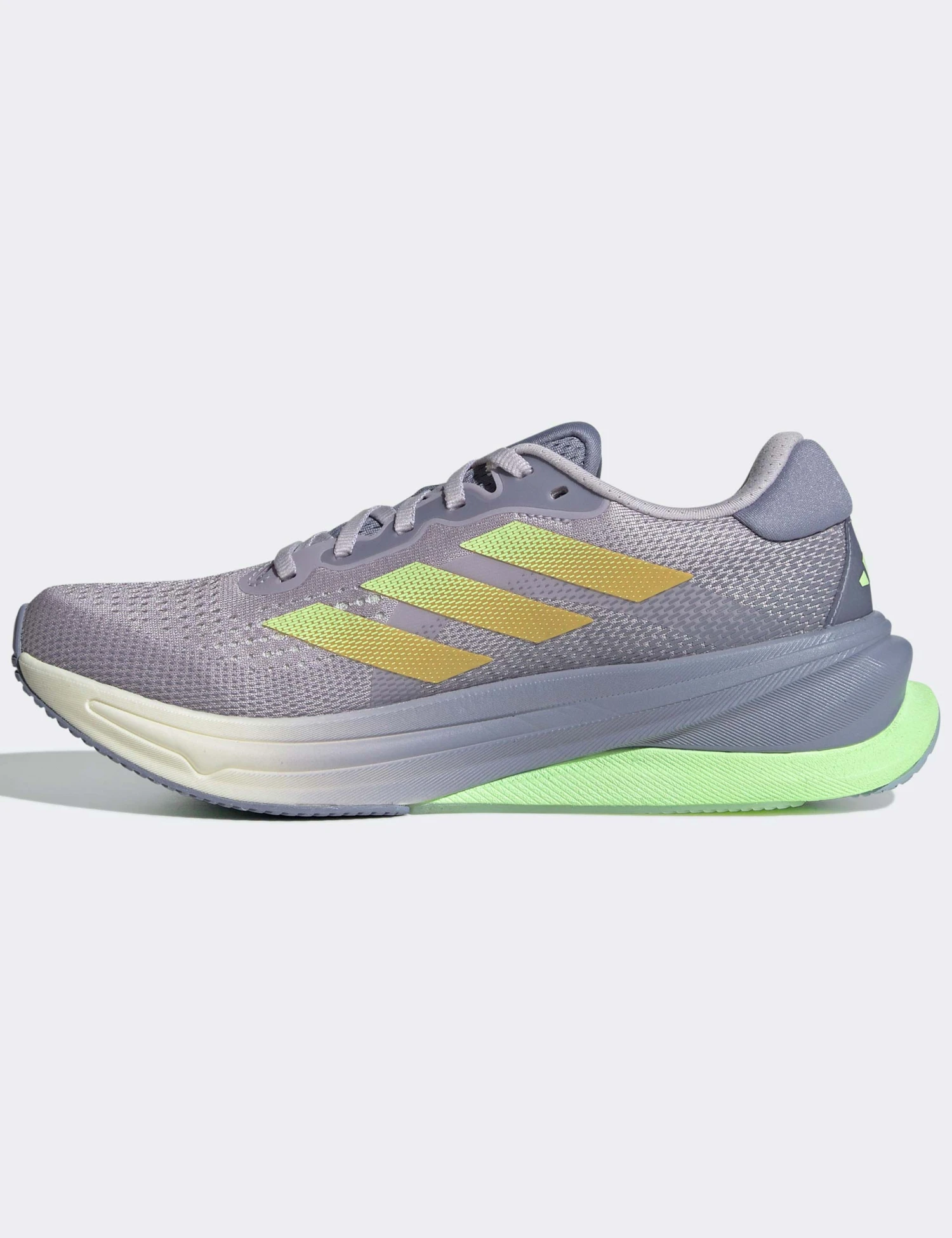 ADIDAS Supernova Solution Shoes - Silver Dawn/Spark/Green Spark 2 ADIDAS Supernova Solution Shoes - Silver Dawn/Spark/Green Spark - Image 2