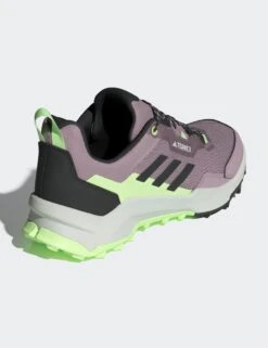 ADIDAS Terrex AX4 Hiking Shoes - Preloved Fig/Core Black/Green Spark -Elevate Fitwear Sales Store adidas terrex ax4 hiking shoes fig black green ie2571 4