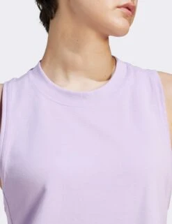 Logo Tank - Purple Glow 10 Logo Tank - Purple Glow -Elevate Fitwear Sales Store adidas x stella mccartney logo tank purple glow IA1513 3