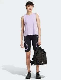 Logo Tank - Purple Glow 12 Logo Tank - Purple Glow -Elevate Fitwear Sales Store adidas x stella mccartney logo tank purple glow IA1513 5