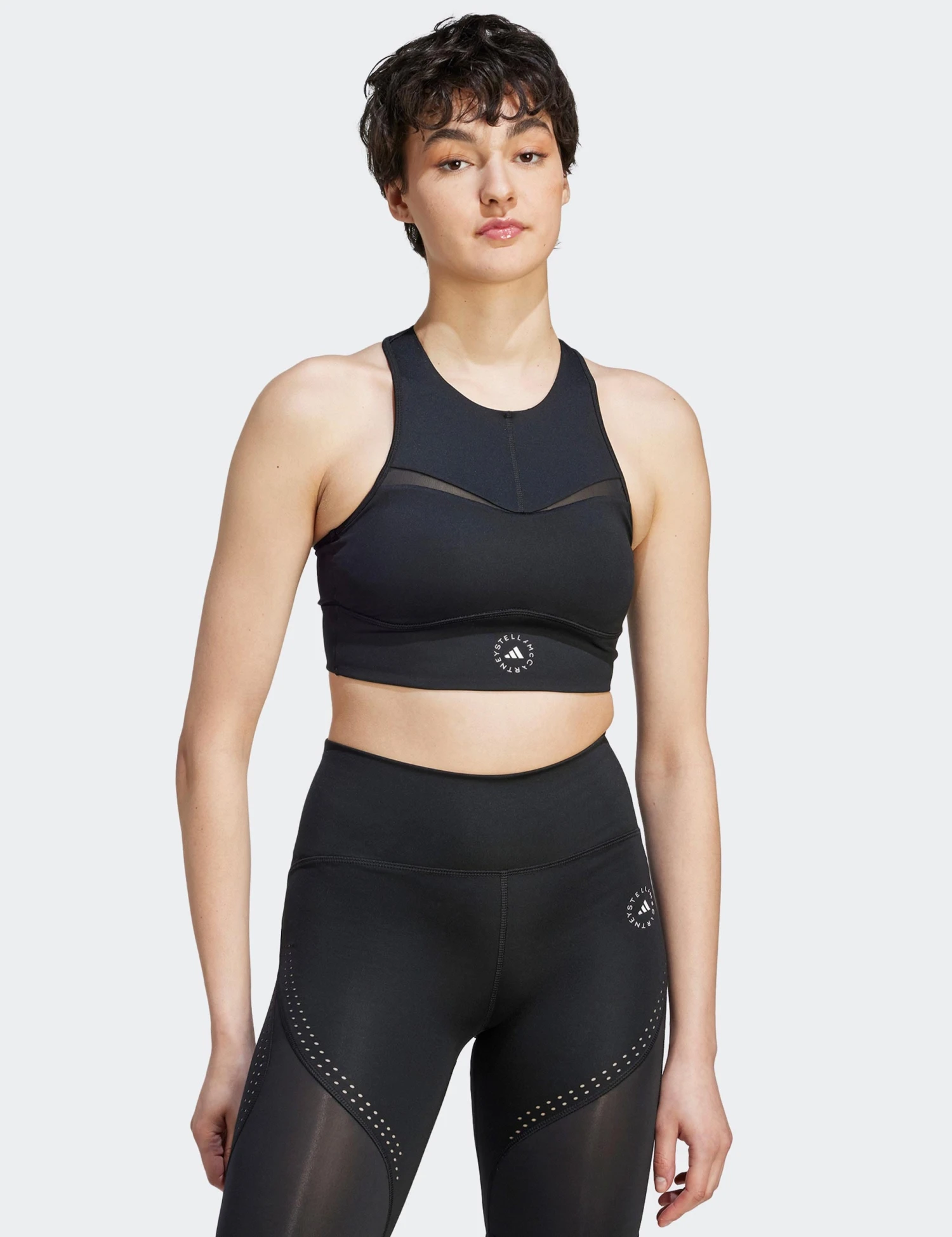 Training Crop Top - Black 1 Training Crop Top - Black