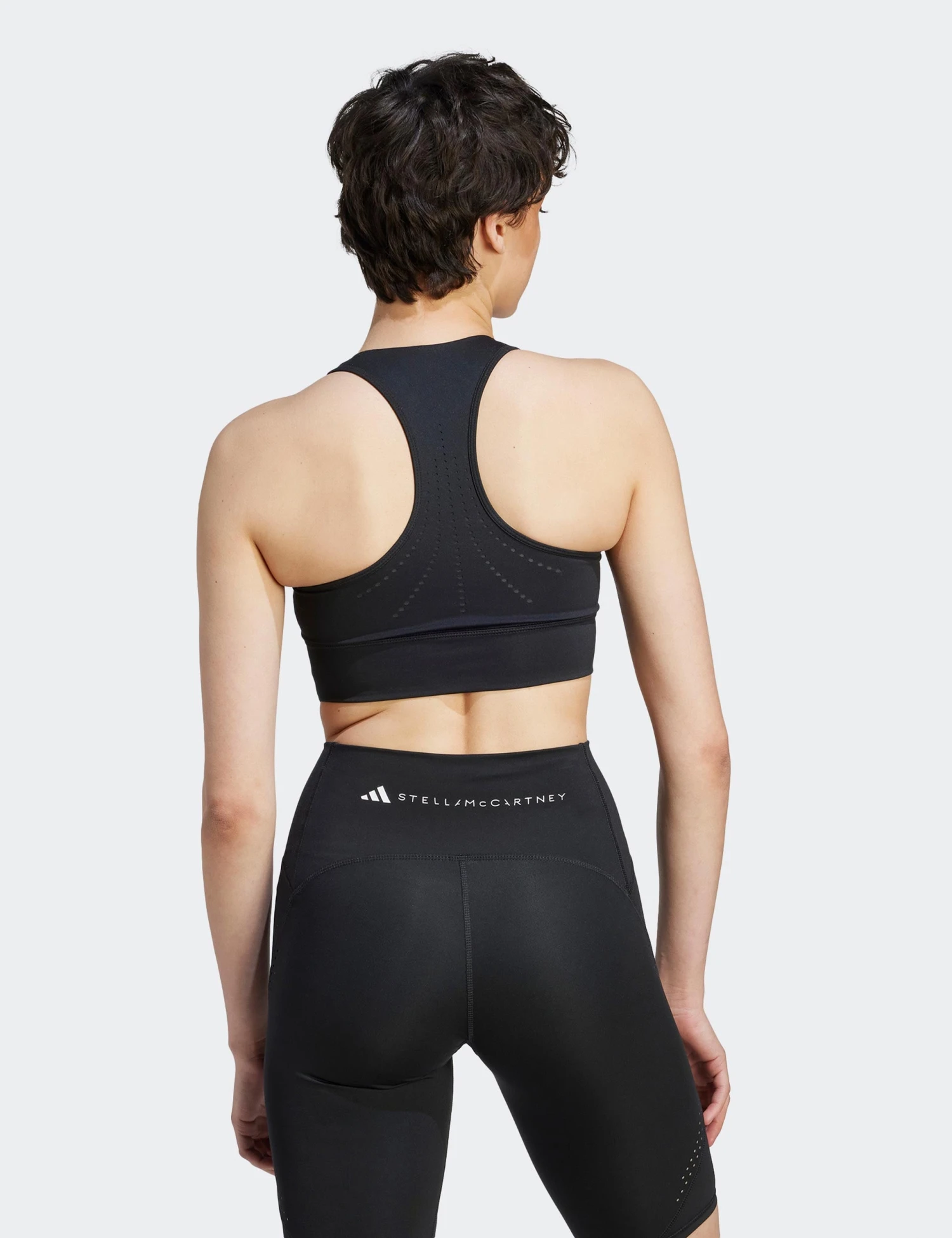 Training Crop Top - Black 2 Training Crop Top - Black - Image 2