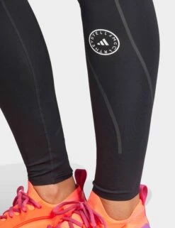 TruePace Long Running Leggings - Black -Elevate Fitwear Sales Store adidas x stella mccartney truepace long running leggings black iq4512 4