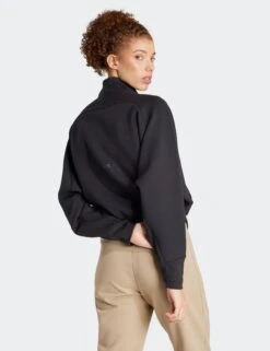 ADIDAS Z.N.E. Quarter-Zip Track Top - Black -Elevate Fitwear Sales Store adidas zne quarter zip track top black ip1538 6