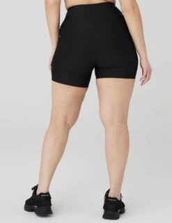 5" Airlift Energy Short - Black -Elevate Fitwear Sales Store alo yoga 5in airlift energy short black W6364R 4