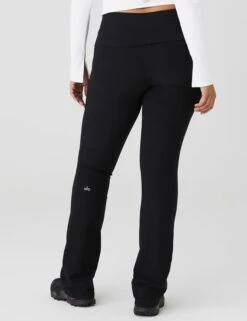 Alosoft Low-Rise Foldover Bootcut Legging - Black 15 Alosoft Low-Rise Foldover Bootcut Legging - Black -Elevate Fitwear Sales Store alo yoga alosoft low rise foldover bootcut legging black W51239R 4