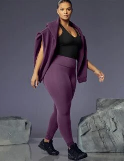 High Waisted Airbrush Legging - Dark Plum 9 High Waisted Airbrush Legging - Dark Plum -Elevate Fitwear Sales Store alo yoga high waisted airbrush legging dark plum W5473R 2