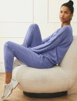 Soho Sweatpant - Infinity Blue -Elevate Fitwear Sales Store alo yoga soho sweatpant infinity blue W5912R 2