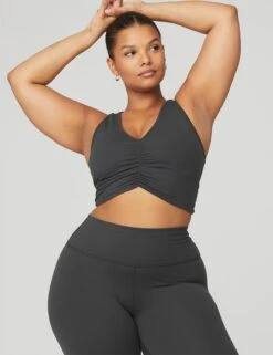 Wild Thing Bra - Anthracite 10 Wild Thing Bra - Anthracite -Elevate Fitwear Sales Store alo yoga wild thing bra anthracite W9327R 4