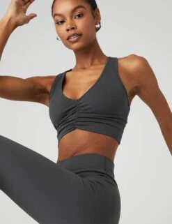 Wild Thing Bra - Anthracite 9 Wild Thing Bra - Anthracite -Elevate Fitwear Sales Store alo yoga wild thing bra anthracite W9327R 6
