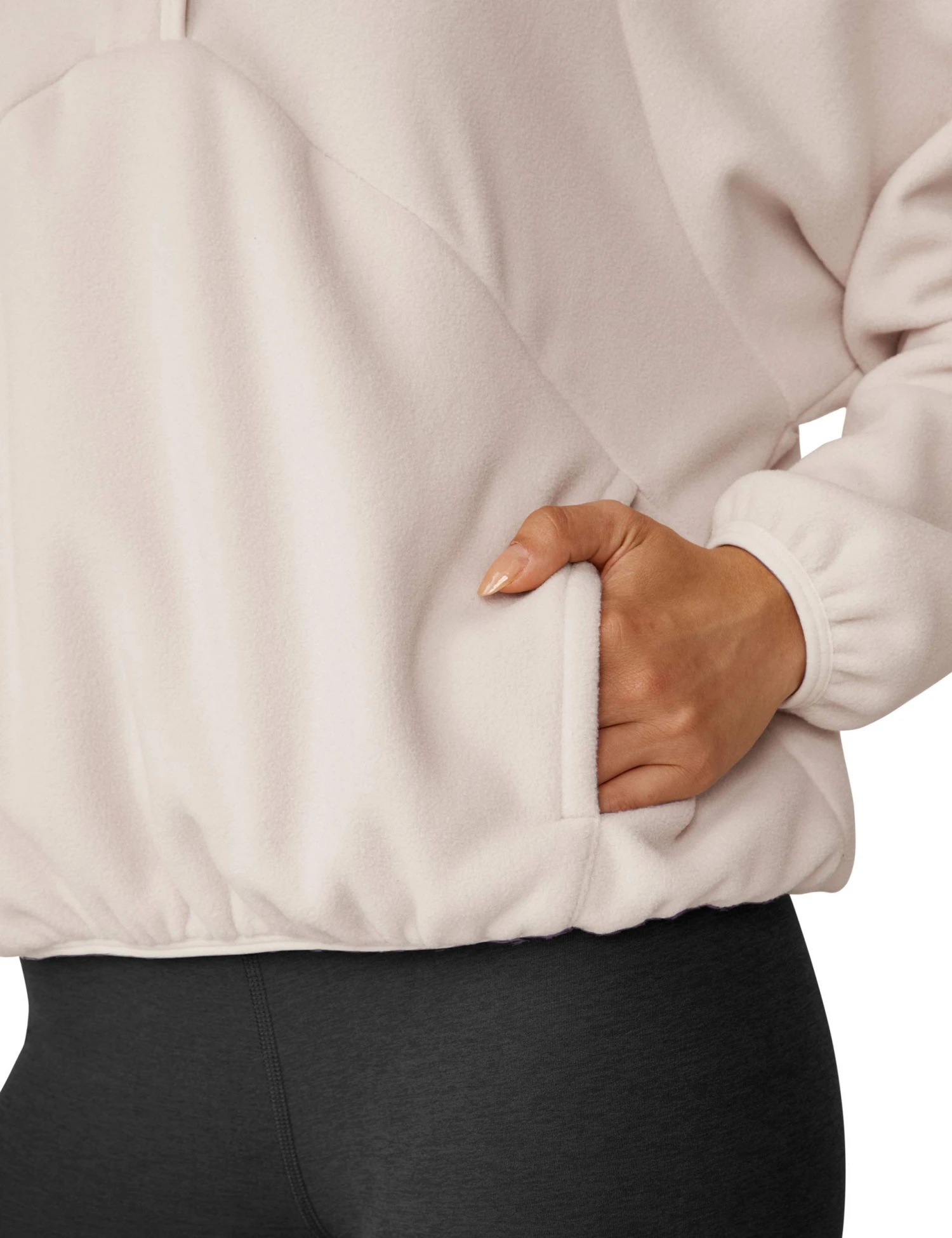 Beyond Yoga Tranquility Pullover - Lunar Rock 4 Beyond Yoga Tranquility Pullover - Lunar Rock - Image 4