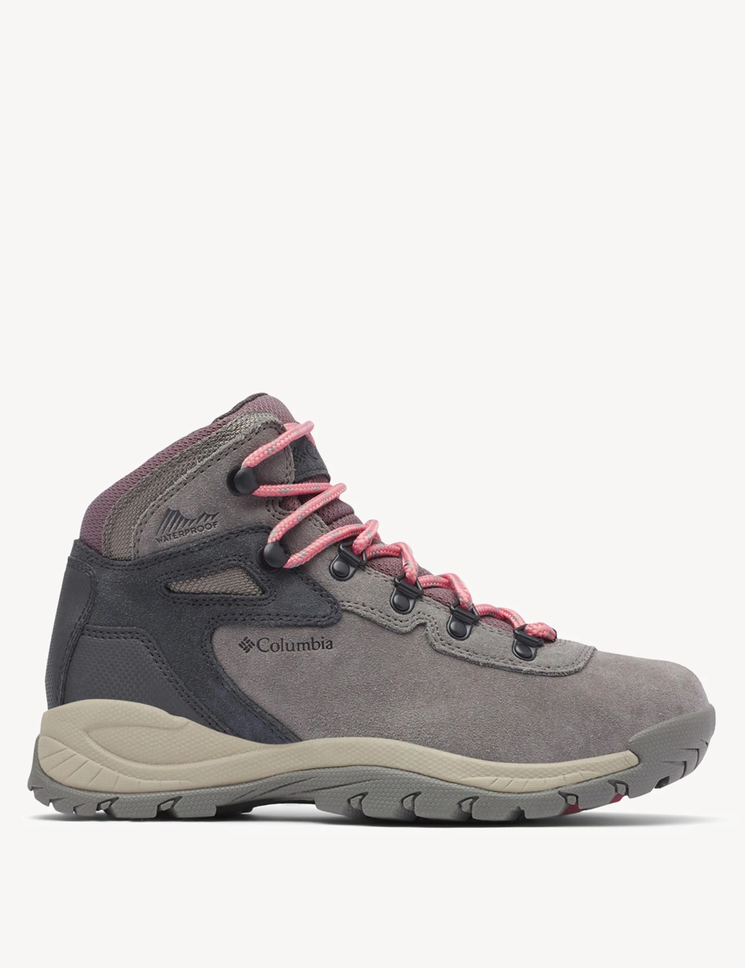 Columbia Newton Ridge Plus Waterproof Amped Hiking Boot - Stratus/Canyon Rose 1 Columbia Newton Ridge Plus Waterproof Amped Hiking Boot - Stratus/Canyon Rose