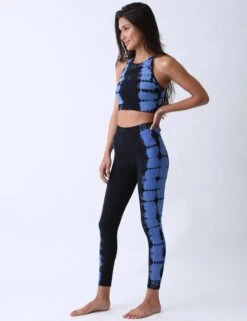 Sunset Legging - Onyx/Sapphire -Elevate Fitwear Sales Store electric and rose sunset legging onyx sapphire 3