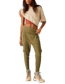 Take A Hike Harem Pants - Seagrass 7 Take A Hike Harem Pants - Seagrass -Elevate Fitwear Sales Store free people movement take a hike harem seagrass OB1384430 3300 2