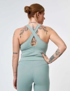 Zoe Tank - Chinoiserie -Elevate Fitwear Sales Store girlfriend collective zoe tank chinoiserie 1024 2