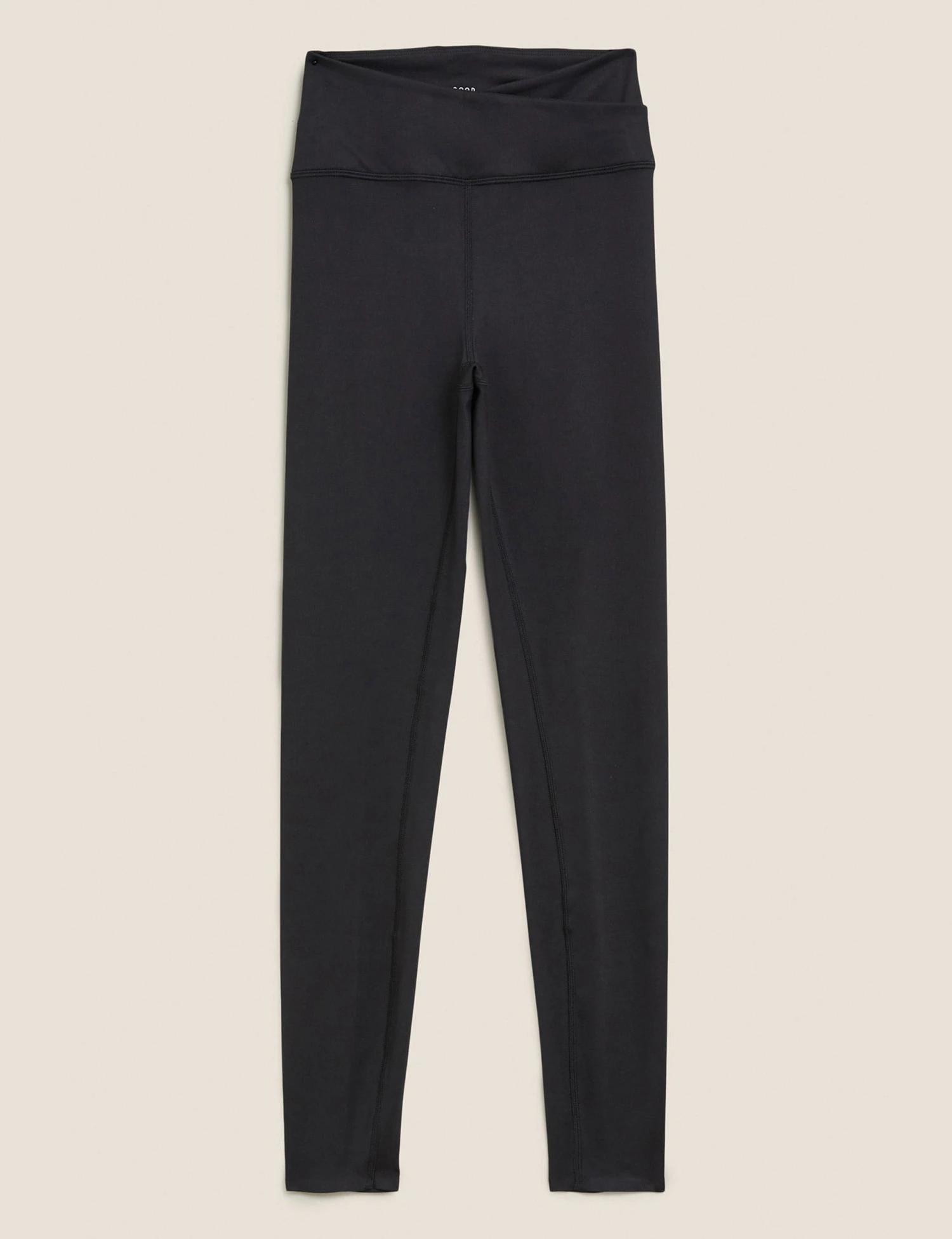 Go Balance High Waisted Yoga Leggings - Black 7 Go Balance High Waisted Yoga Leggings - Black - Image 7