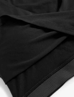 Printed High Neck Padded Yoga Crop Top - Black Mix 10 Printed High Neck Padded Yoga Crop Top - Black Mix -Elevate Fitwear Sales Store goodmove high neck padded yoga crop vest top black T51 5338 4