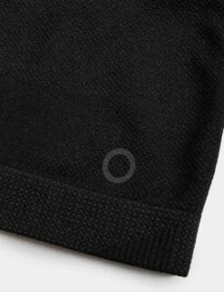 Scoop Neck Seamless Fitted Crop Top - Black 10 Scoop Neck Seamless Fitted Crop Top - Black -Elevate Fitwear Sales Store goodmove scoop neck seamless fitted crop top black T51 5766 4