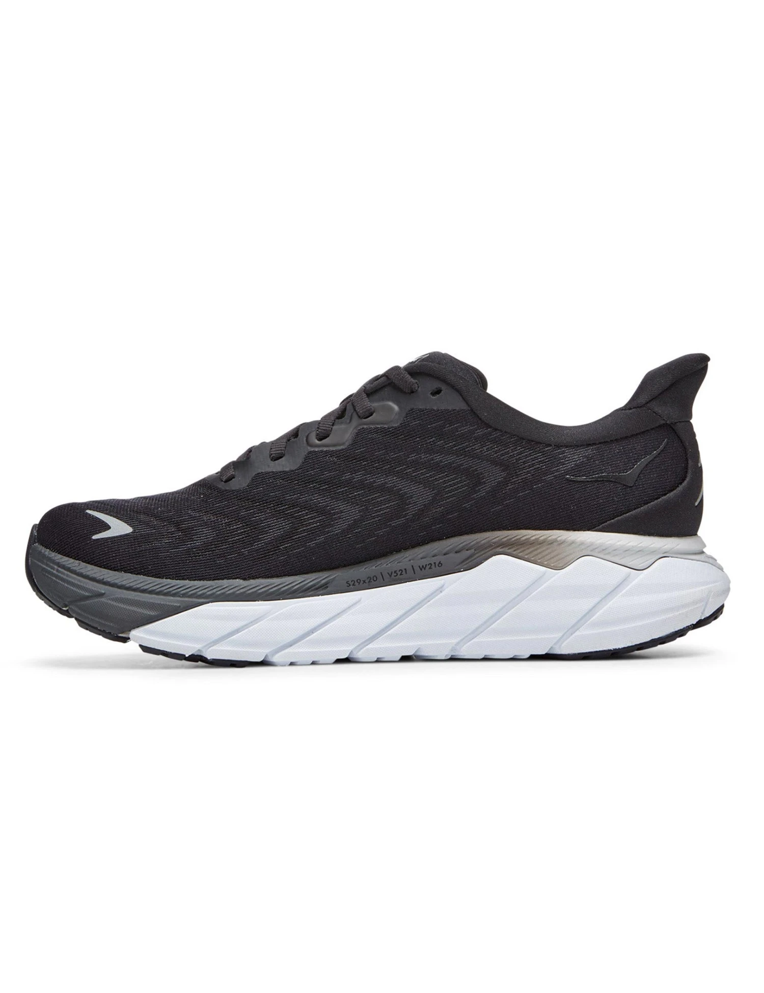Hoka Arahi 6 - Black/White 3 Hoka Arahi 6 - Black/White - Image 3