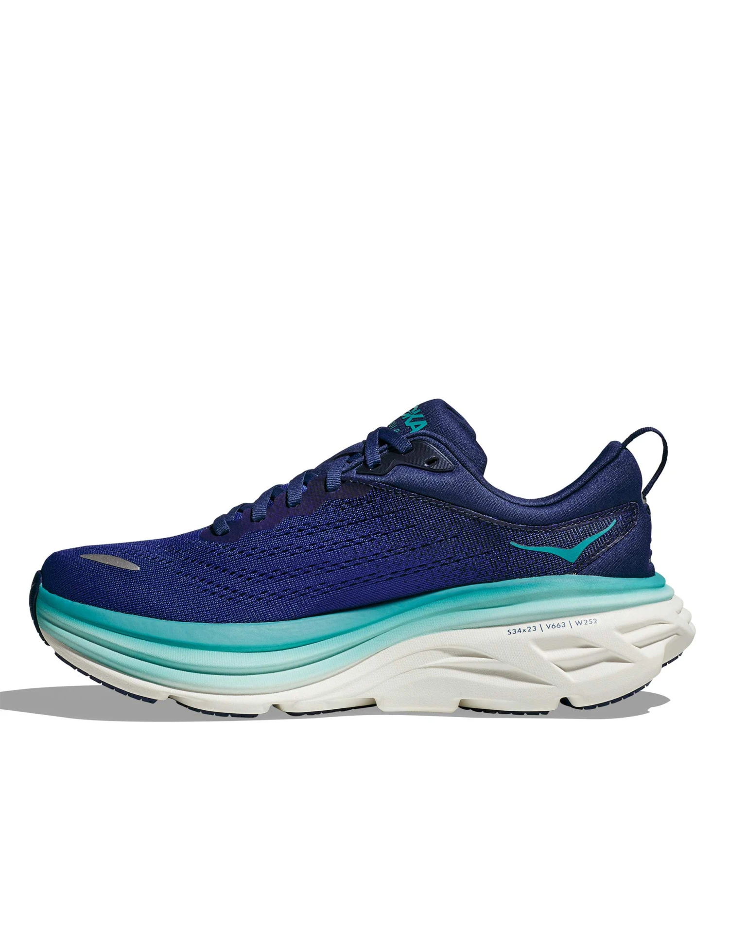 Hoka Bondi 8 - Bellwether Blue/Evening Sky 2 Hoka Bondi 8 - Bellwether Blue/Evening Sky - Image 2