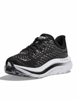 Hoka Kawana - Black/White -Elevate Fitwear Sales Store hoka kawana shoes black white 1123164 BWHT 7