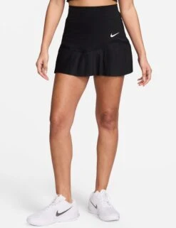 Nike Advantage Dri-FIT Tennis Skirt - Black/White 10 Nike Advantage Dri-FIT Tennis Skirt - Black/White -Elevate Fitwear Sales Store nike advantage dri fit tennis skirt black white fd6532 010 1