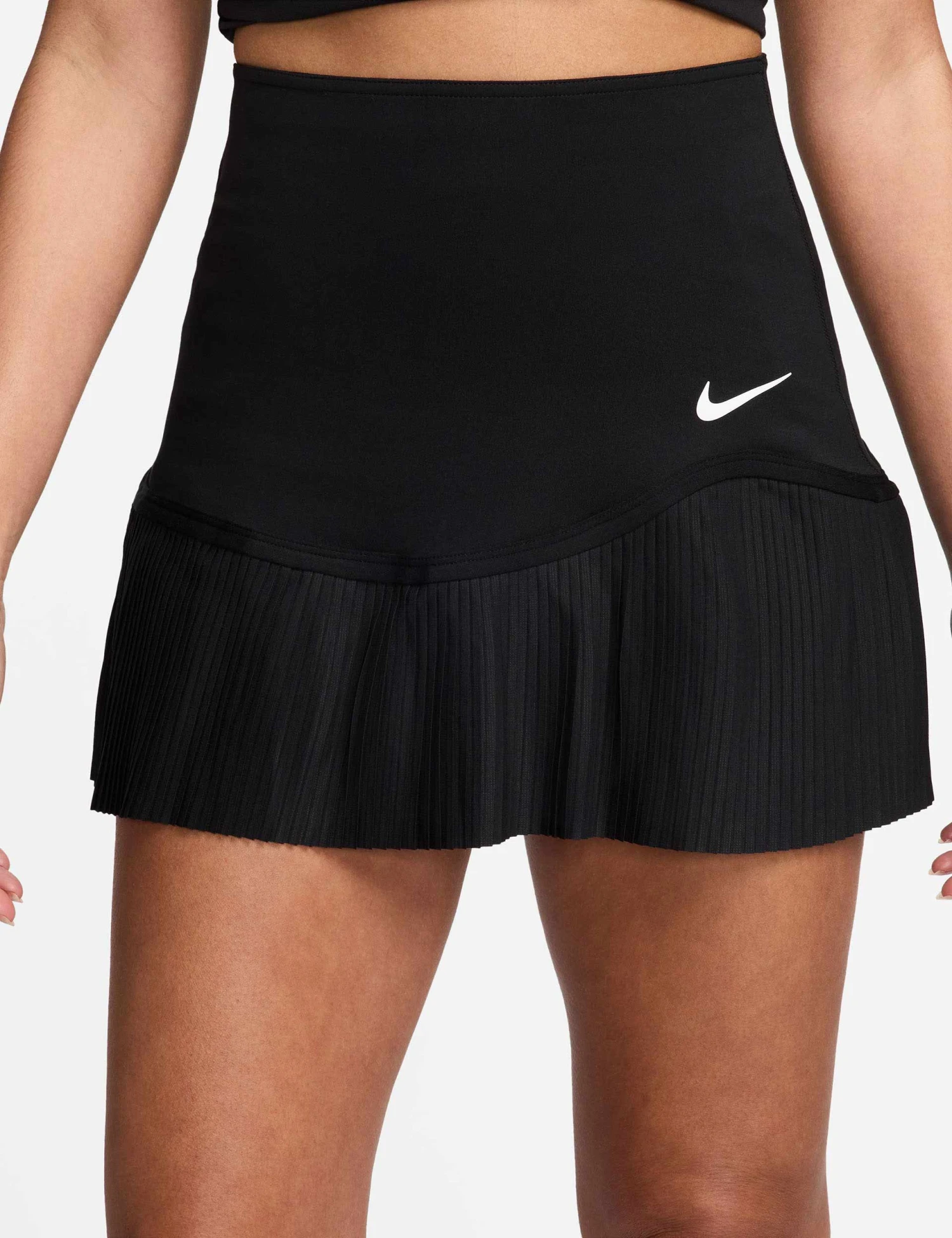Nike Advantage Dri-FIT Tennis Skirt - Black/White 1 Nike Advantage Dri-FIT Tennis Skirt - Black/White