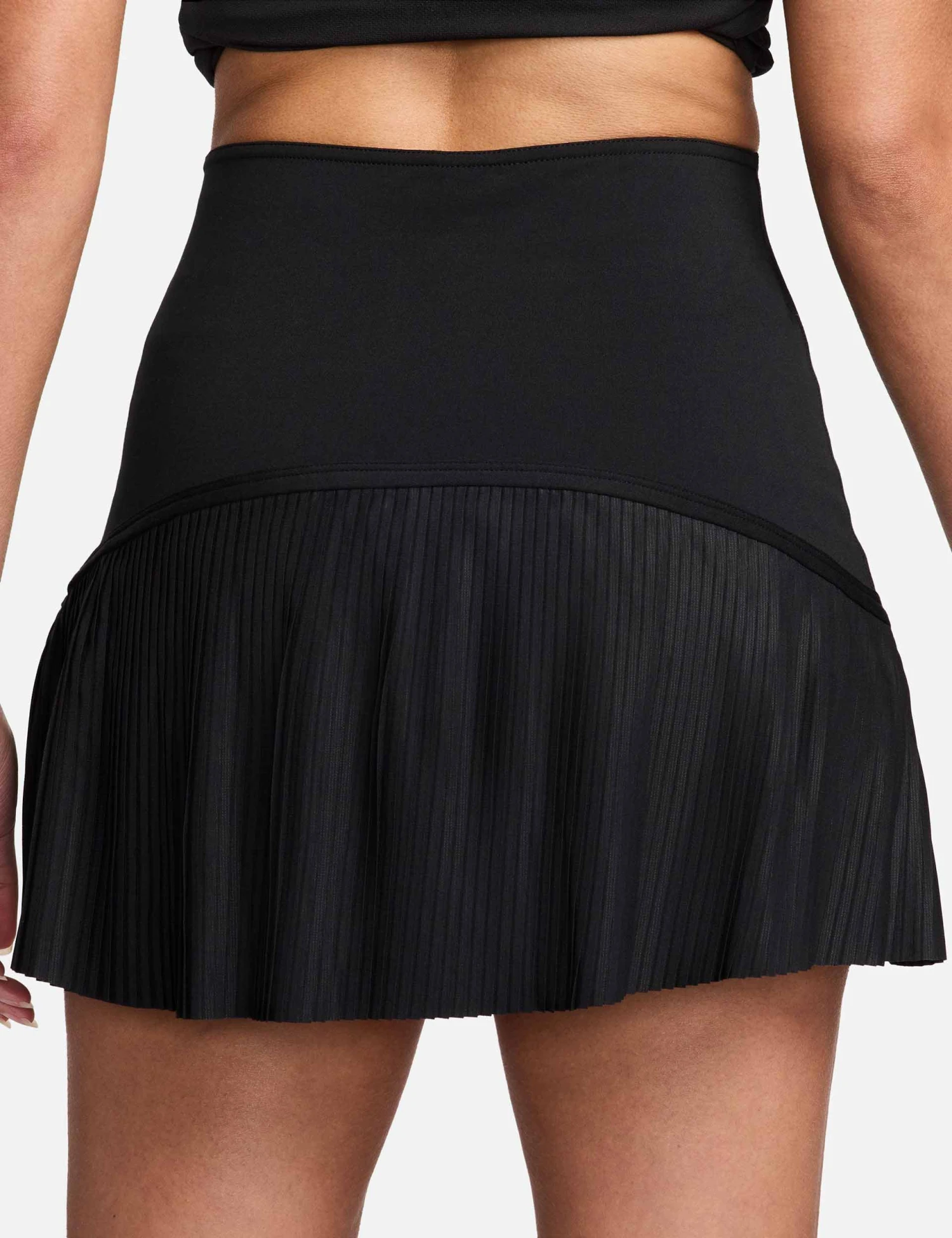 Nike Advantage Dri-FIT Tennis Skirt - Black/White 3 Nike Advantage Dri-FIT Tennis Skirt - Black/White - Image 3