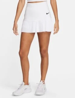 Nike Advantage Dri-FIT Tennis Skirt - White/Black