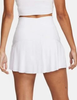 Nike Advantage Dri-FIT Tennis Skirt - White/Black -Elevate Fitwear Sales Store nike advantage dri fit tennis skirt white black fd6532 100 6
