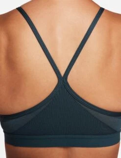 Nike Dri-FIT Indy Sports Bra - Deep Jungle/White -Elevate Fitwear Sales Store nike dri fit indy sports bra jungle white cz4456 328 6
