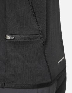 Nike Dri-FIT Swift Element UV Crew Neck Top - Black/Reflective Silver -Elevate Fitwear Sales Store nike dri fit swift element uv crew neck top black silver fb4297 010 6