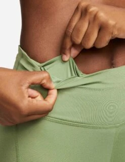 Nike Epic Fast Pocket Running Leggings - Oil Green/Reflective Silver -Elevate Fitwear Sales Store nike epic fast pocket running leggings green silver CZ9240 386 4