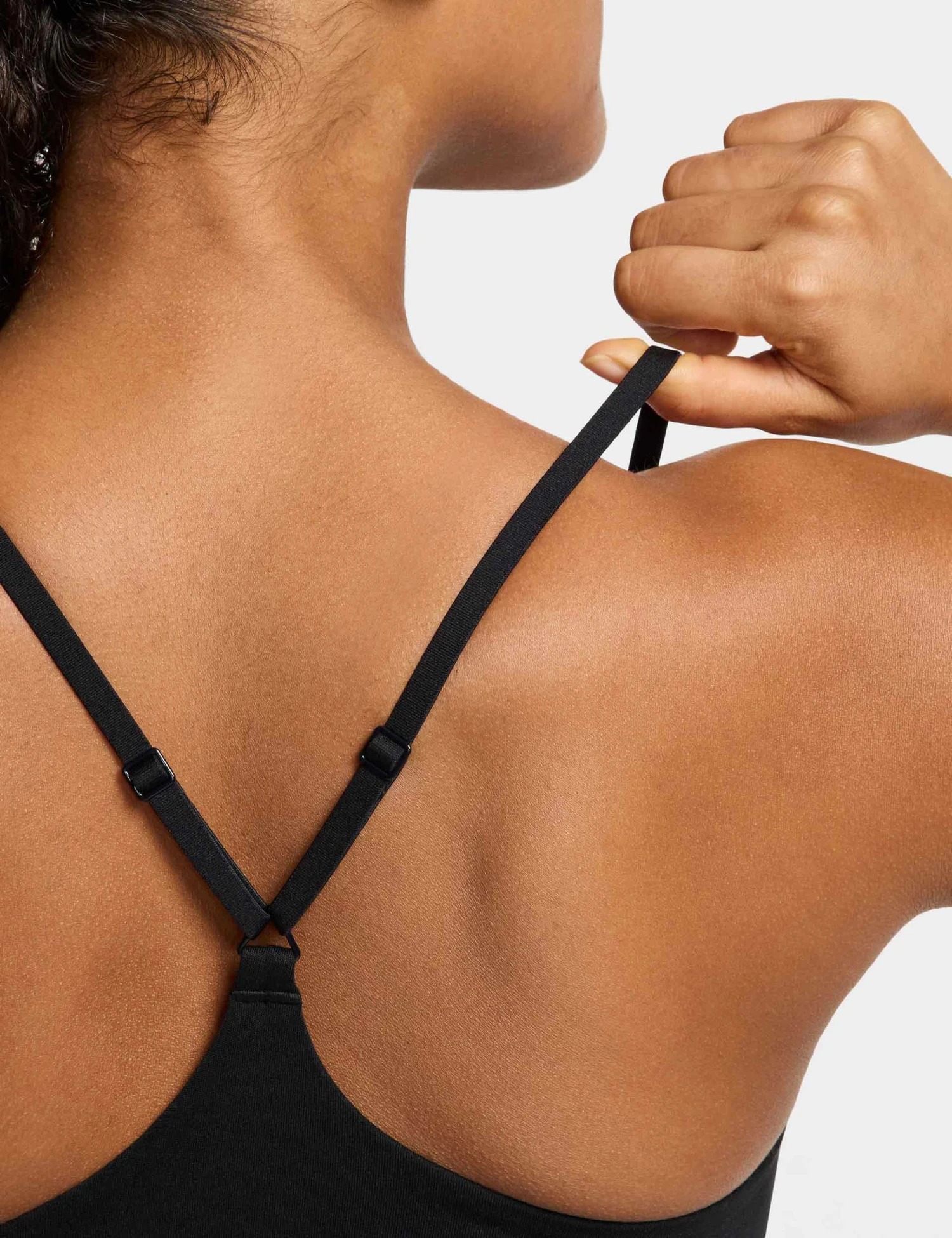 Nike Indy Light Support Sports Bra - Black 4 Nike Indy Light Support Sports Bra - Black - Image 4